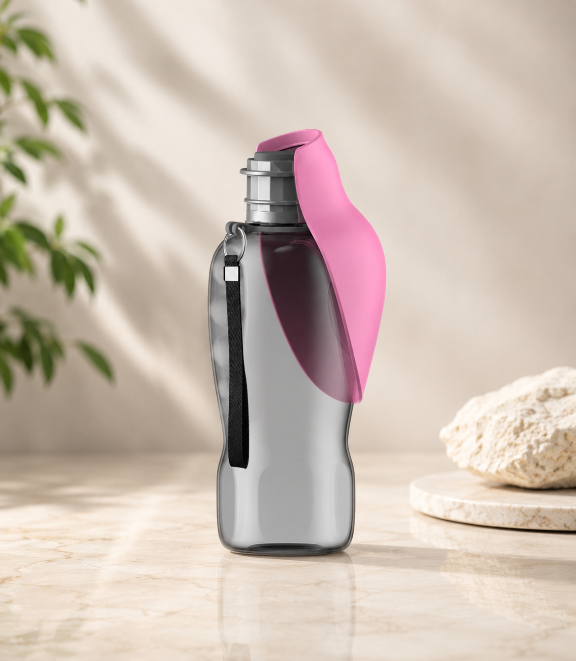 Hundetrinkflasche 800 ml – Auslaufsicher & Praktisch